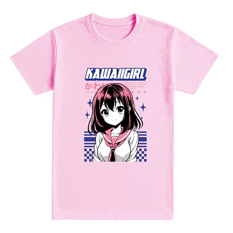Camiseta anime – Kawaii Girl