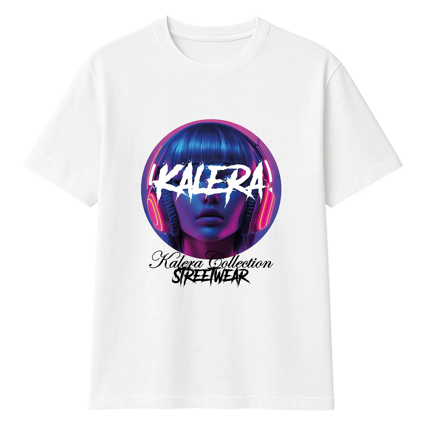 Camiseta oversize UNISEX – Kalera Collection Streetwear – Neon Beats 1