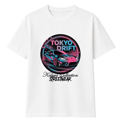 Camiseta oversize UNISEX – Kalera Collection Streetwear – Drift Nights
