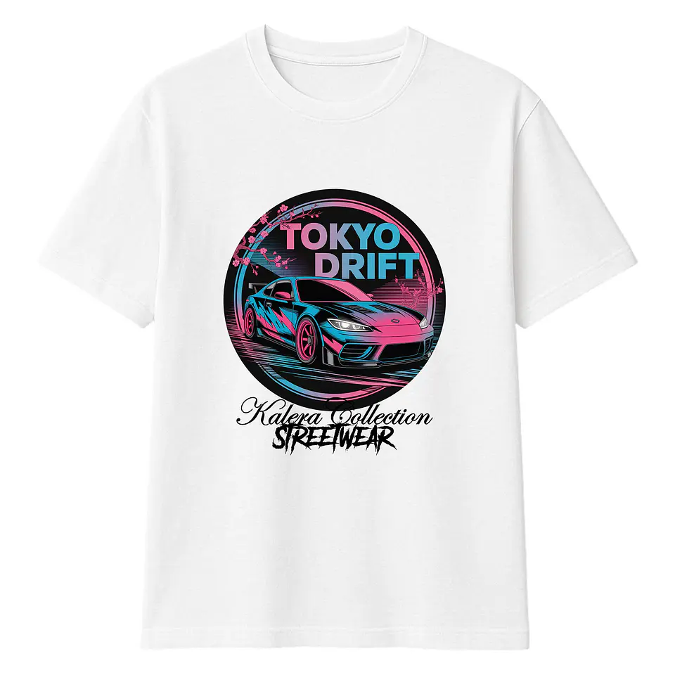 Camiseta oversize UNISEX – Kalera Collection Streetwear – Drift Nights 1