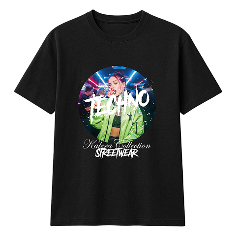 Camiseta oversize UNISEX – Kalera Collection Streetwear – Techno Vibes