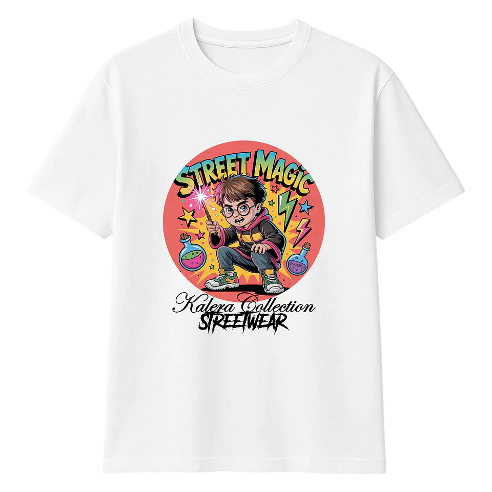 Camiseta oversize friki UNISEX – Kalera Collection – Street Magic 1