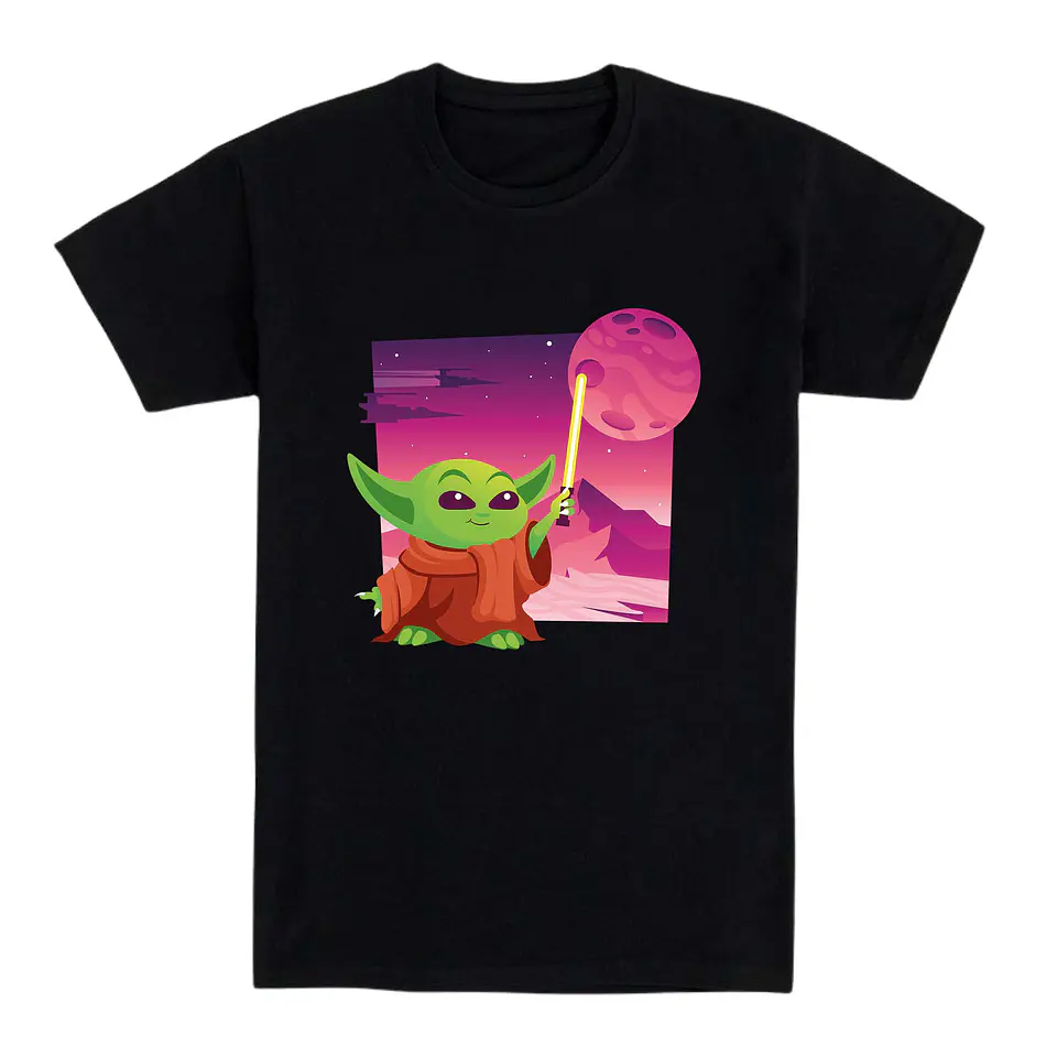 Camiseta friki – Pequeño Maestro Galáctico 1