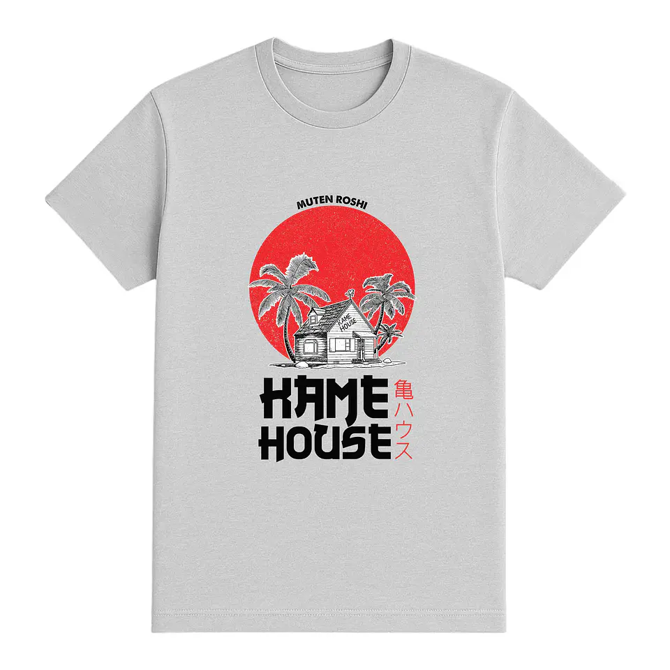 Camiseta anime - Casa Kame sol rojo 1