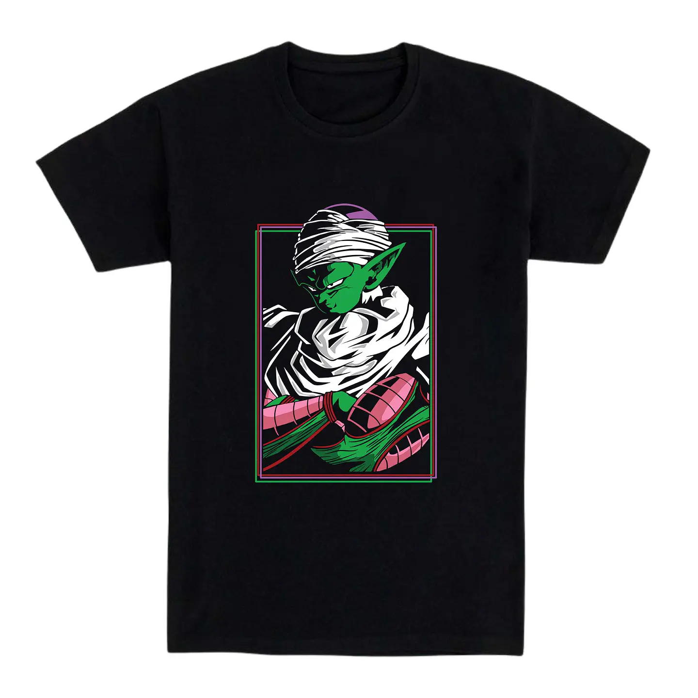 Camiseta anime - Guerrero verde serio 1