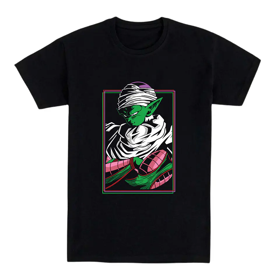 Camiseta anime - Guerrero verde serio 1