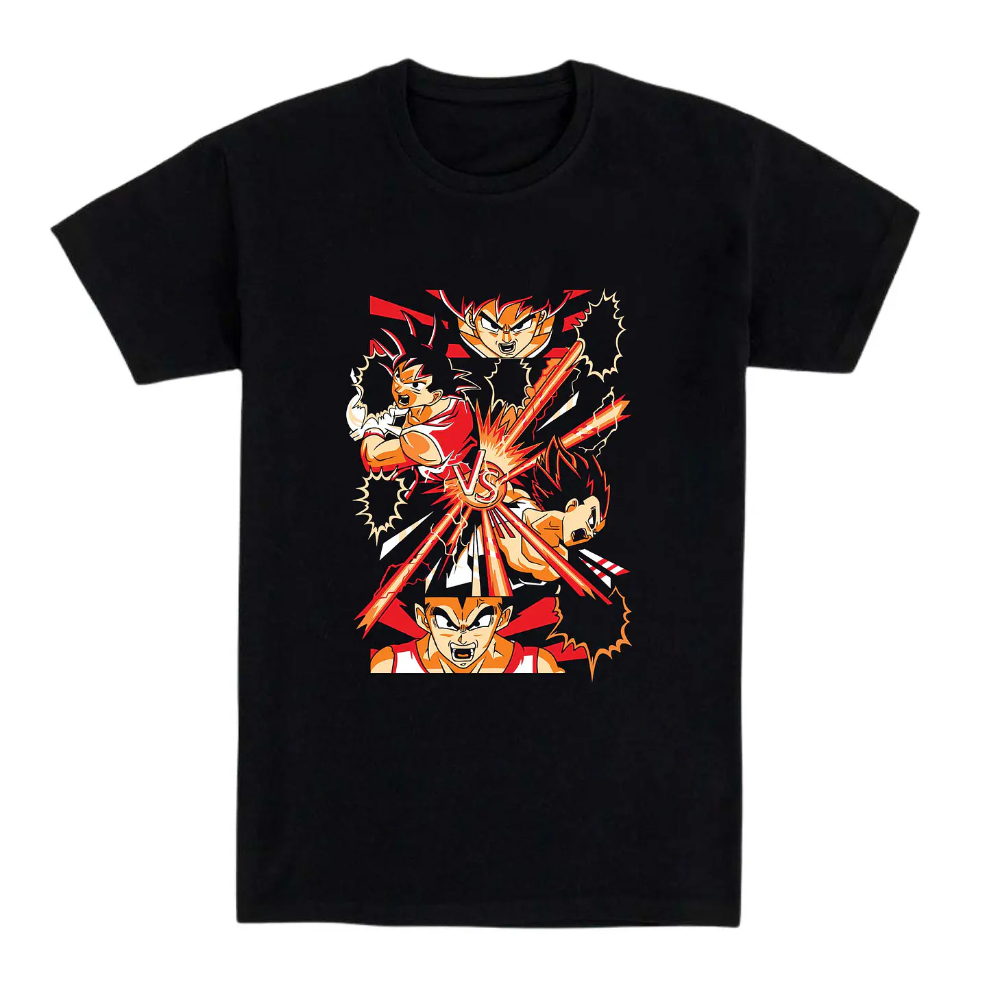 Camiseta anime - Combate de guerreros 1