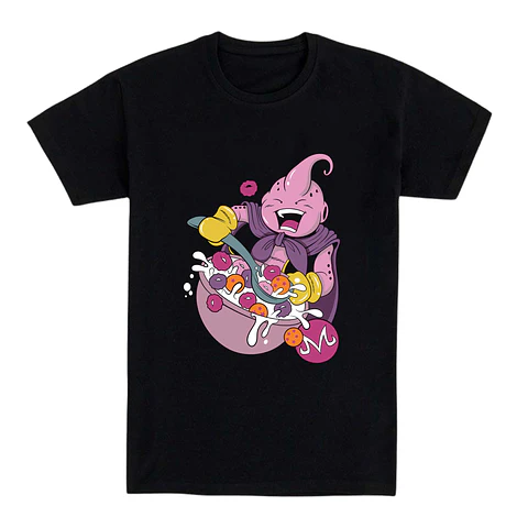 Camiseta anime - Monstruo desayuno loco