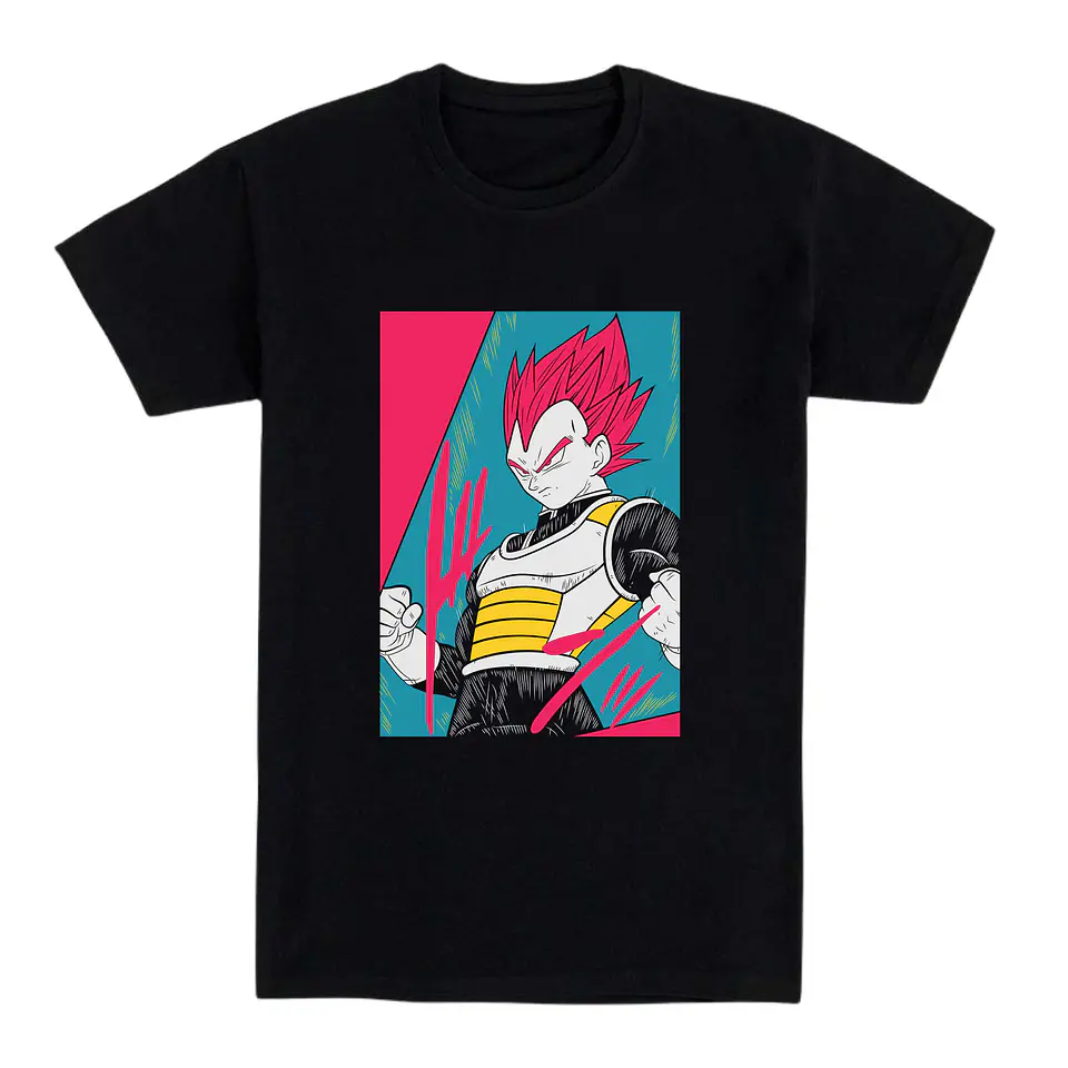 Camiseta anime - Guerrero rojo furia 1