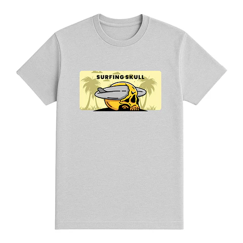 Camiseta surf - Surfing Skull