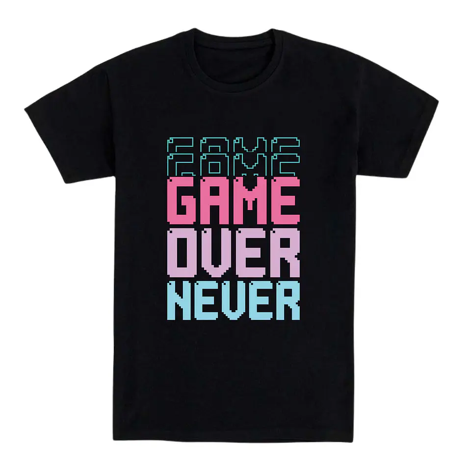  Camiseta gamer - Game Over Never 1