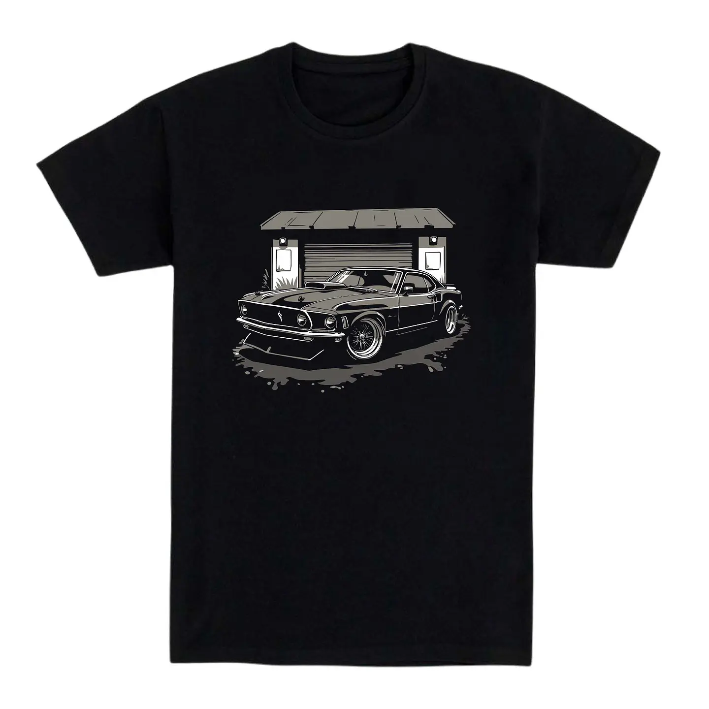 Camiseta coches - Garaje y Leyenda Americana 1