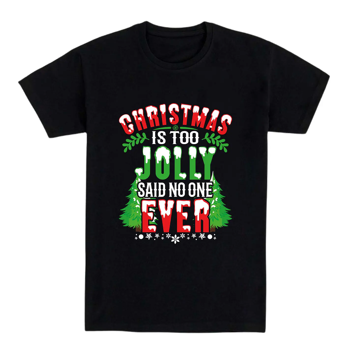 Camiseta navidad - Merry Christmas Sleigh 1