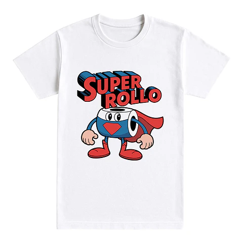 Camiseta friki - Super Rollo