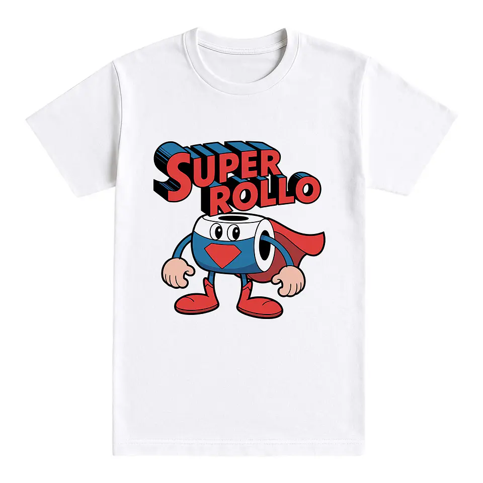 Camiseta friki - Super Rollo 1