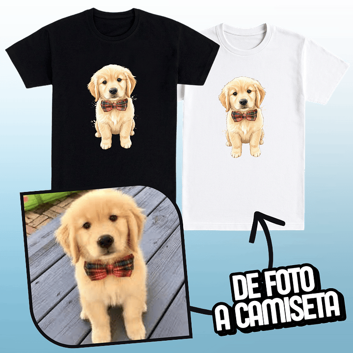 Camisetas perros personalizadas UNISEX 100% algodón 1