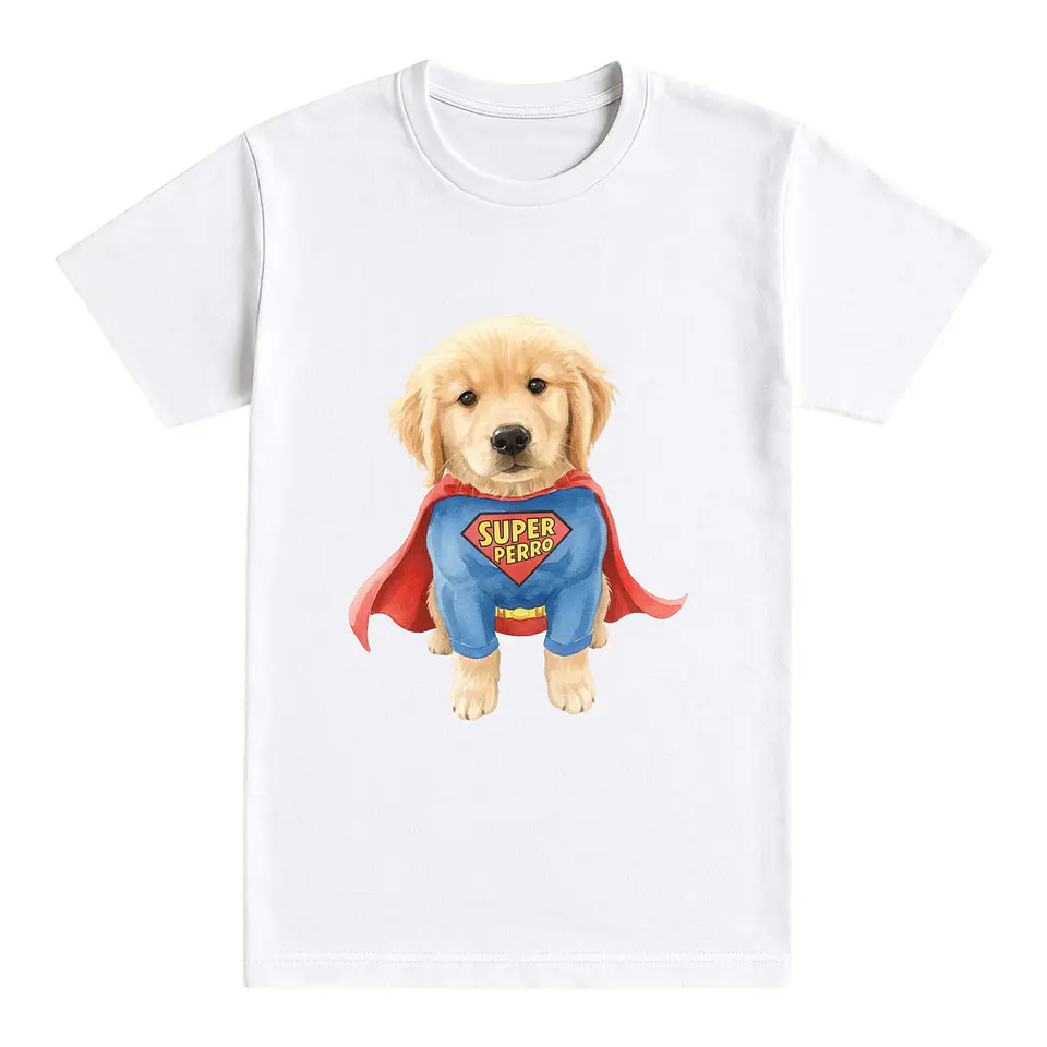 Camisetas perros personalizadas UNISEX 100% algodón 4
