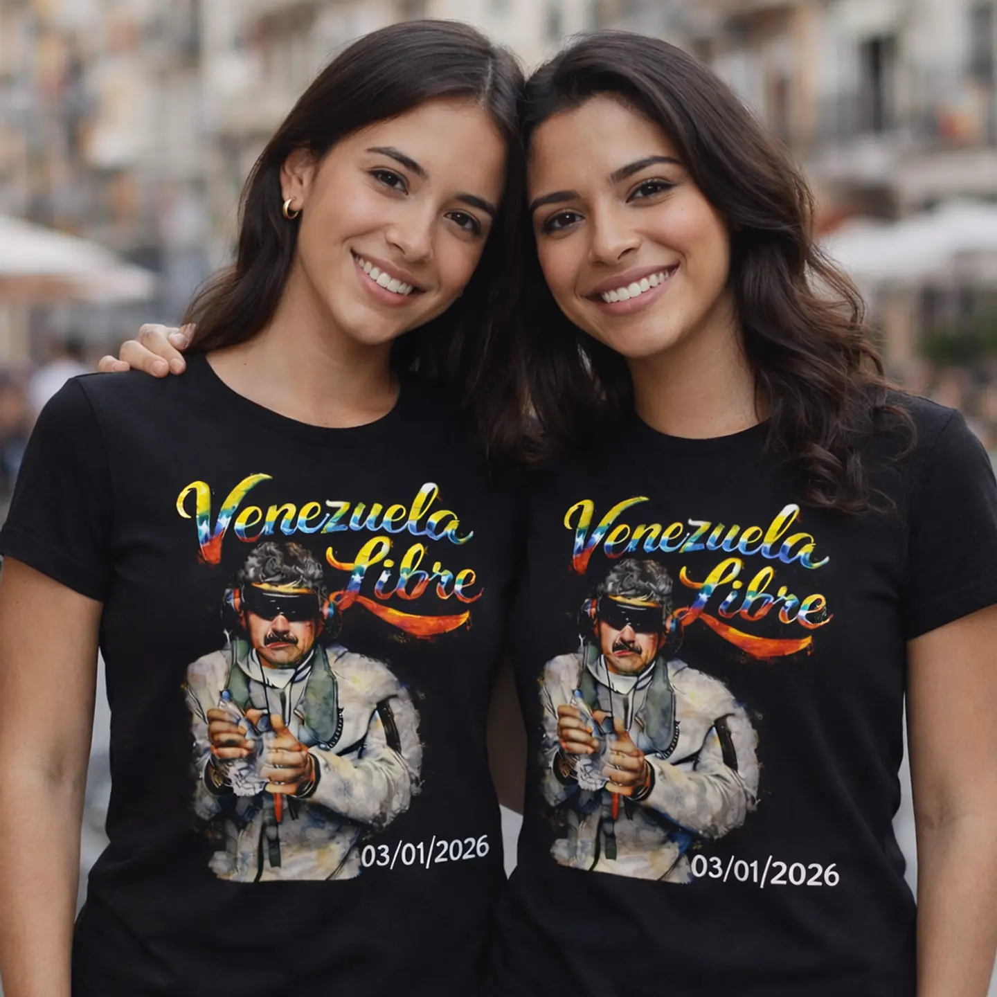 Camiseta Venezuela Libre Unisex - 03/01/2026 - ENVÍO A ESPAÑA 4