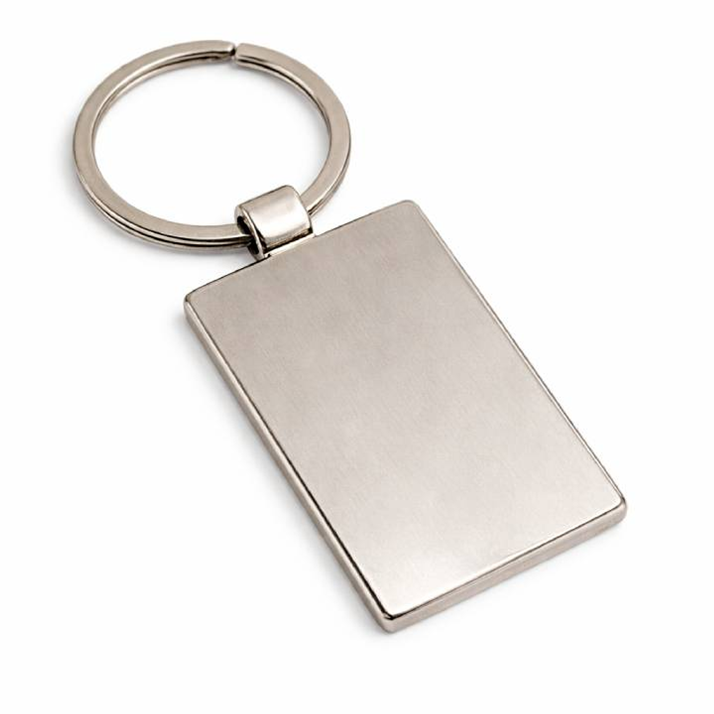 Llavero personalizado rectangular acero ZINC con foto o diseño 3