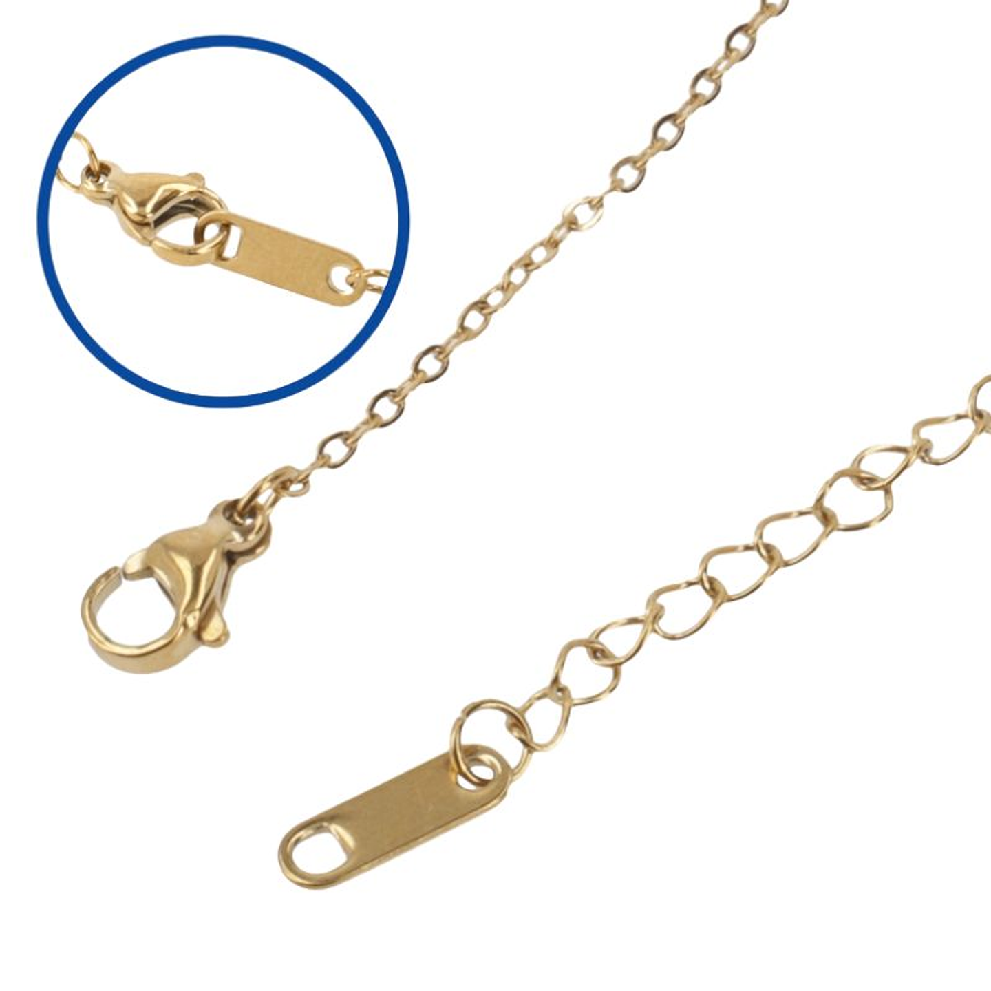 Pulsera personalizada mujer, medallón circular grabado en acero inoxidable dorado 2