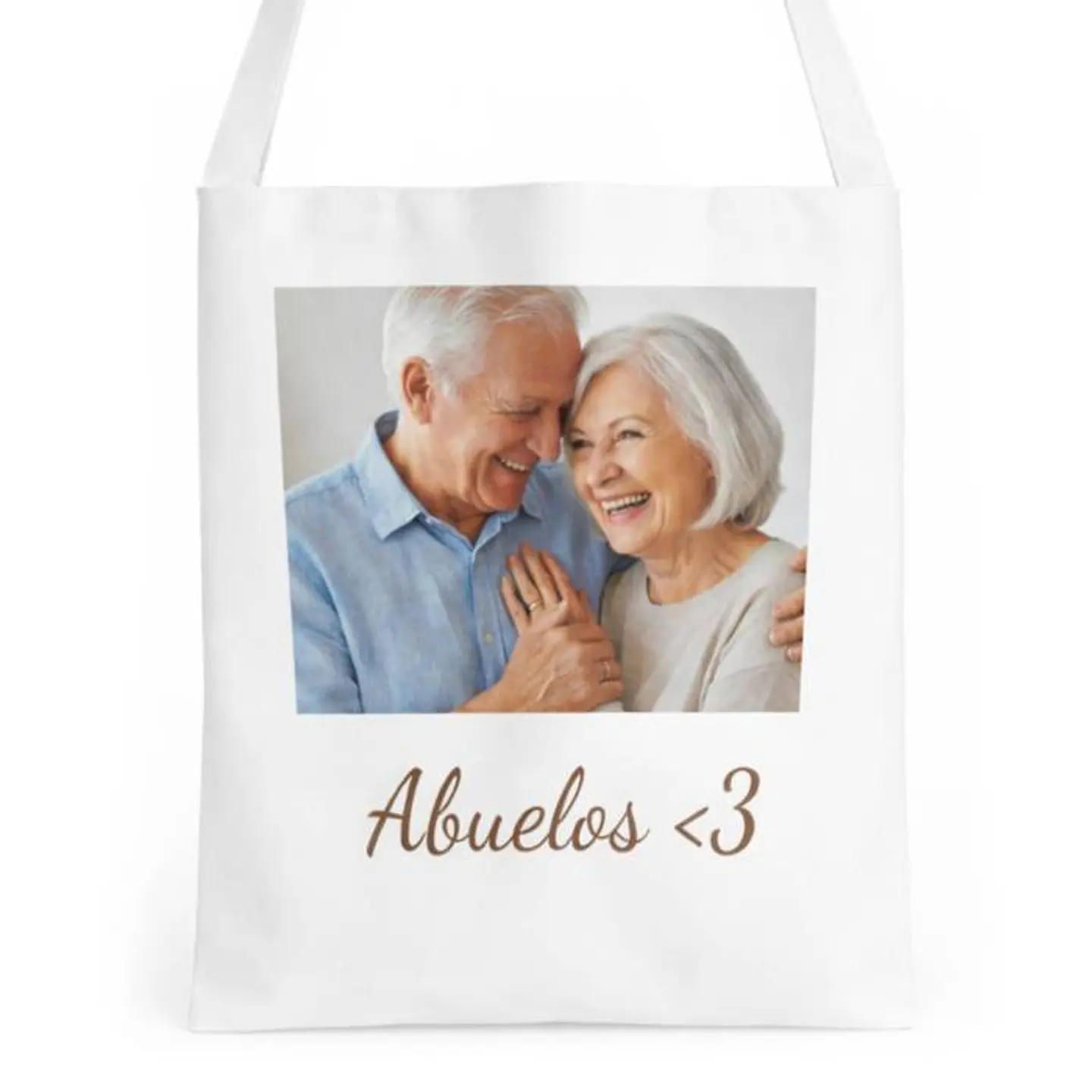 Bolsa tote personalizable con fotos y textos 2