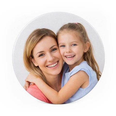 Imán circular 11x11cm personalizado