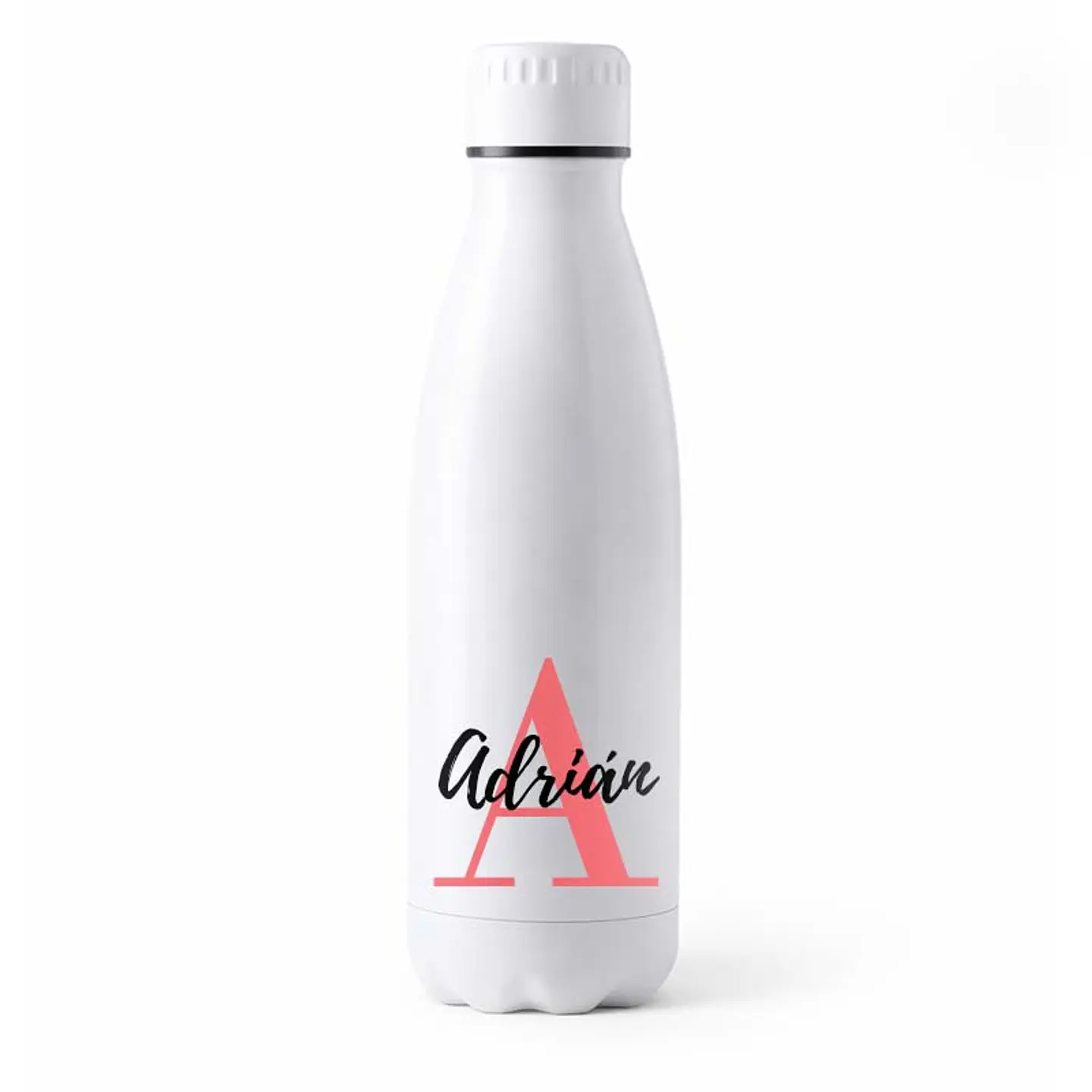 Botella con nombre e inicial personalizada 700ml acero inoxidable 2