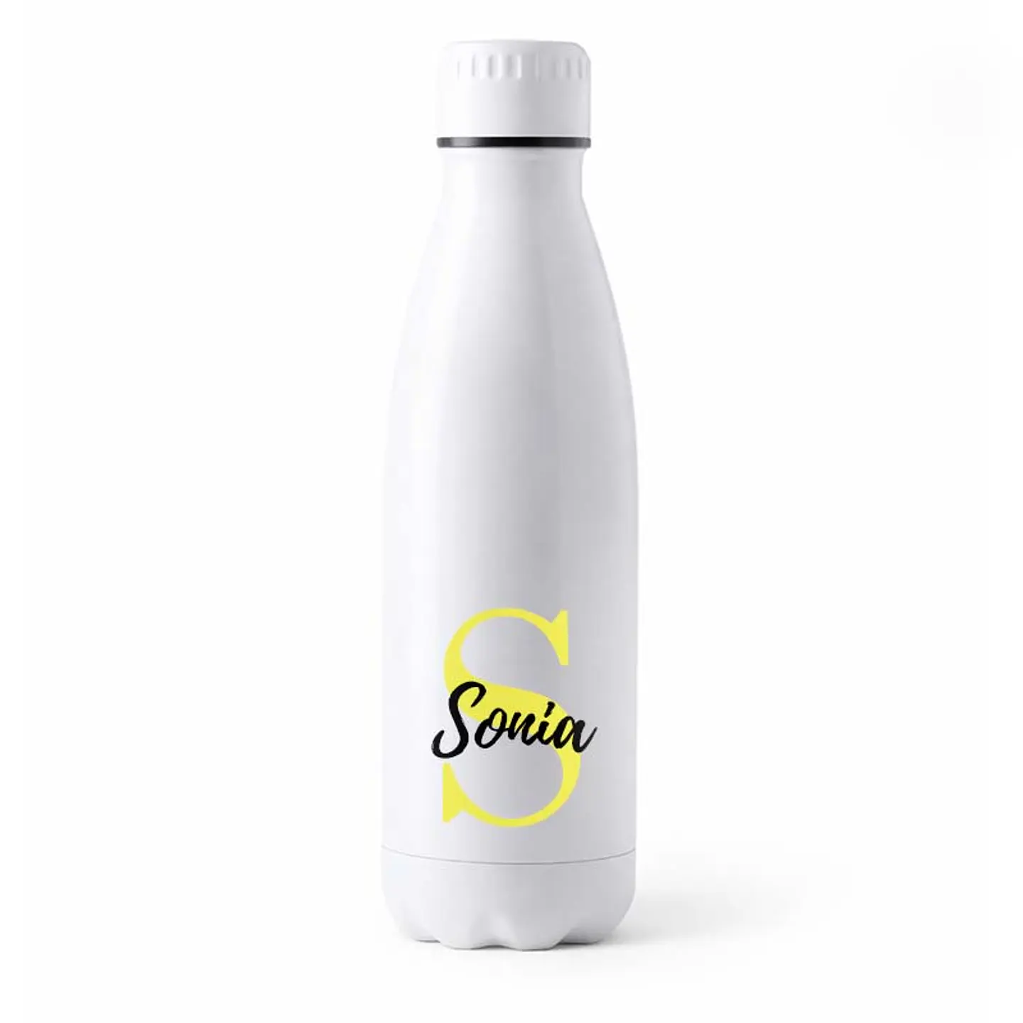 Botella con nombre e inicial personalizada 700ml acero inoxidable 4
