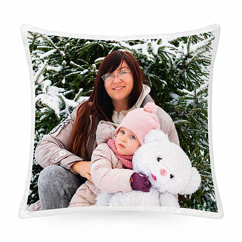 Cojín personalizado cuadrado 40x40cm impresión a una cara