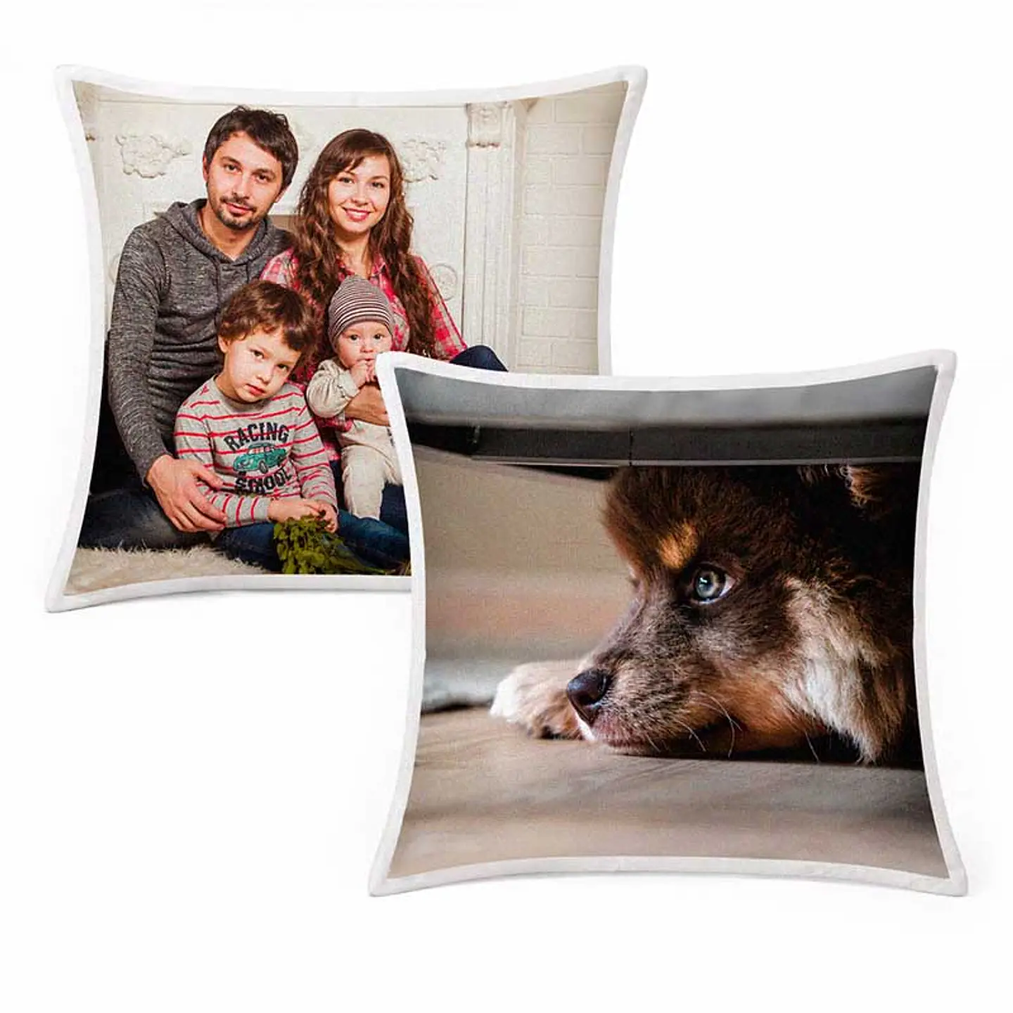 Cojín personalizado cuadrado 40x40cm impresión doble cara 1