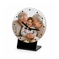 Reloj de mesa con foto personalizado circular - Miniatura 1