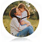 Reloj de pared personalizado con foto circular - Miniatura 1