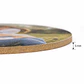 Reloj de pared personalizado con foto circular - Miniatura 2