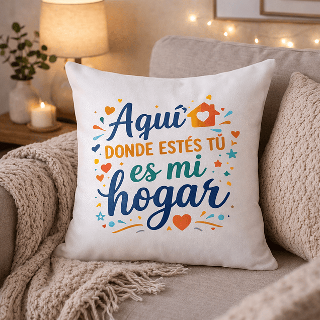 Cojines personalizados