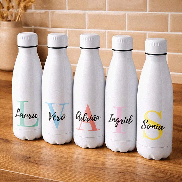 Botellas y termos personalizados