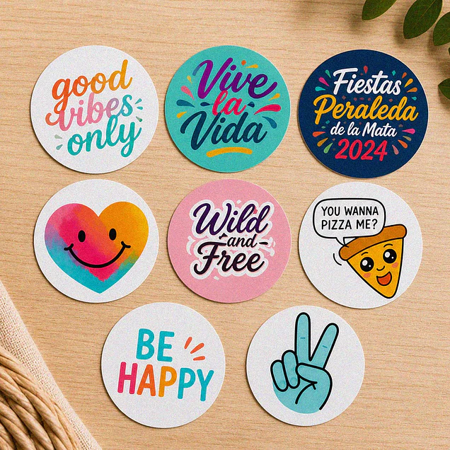 Pegatinas personalizadas