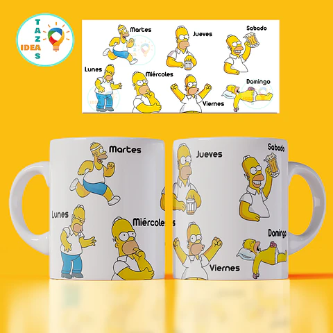 Tazón | Homero Simpson |