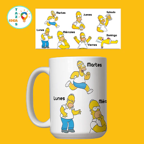 Tazón | Homero Simpson |
