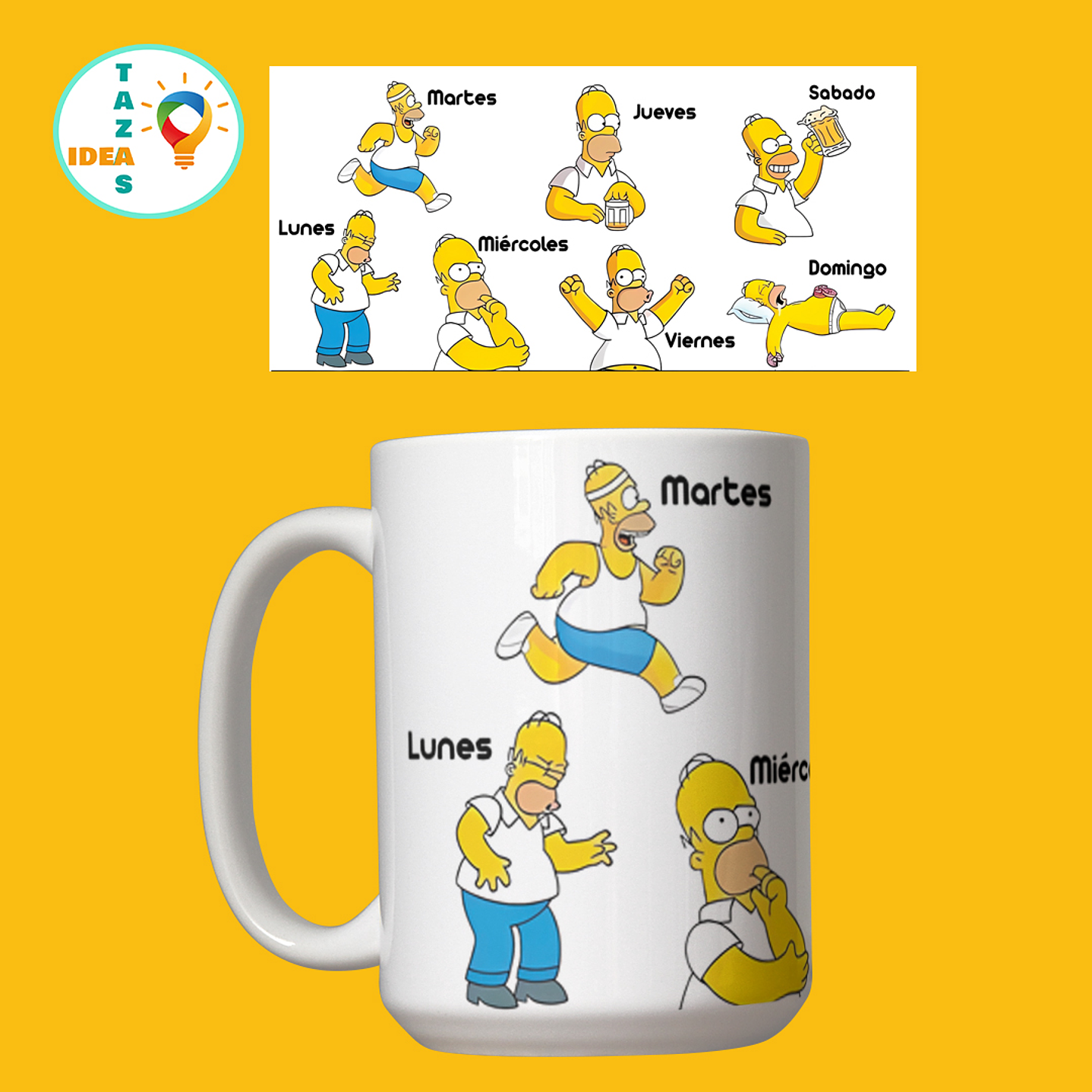 Tazón | Homero Simpson | 2