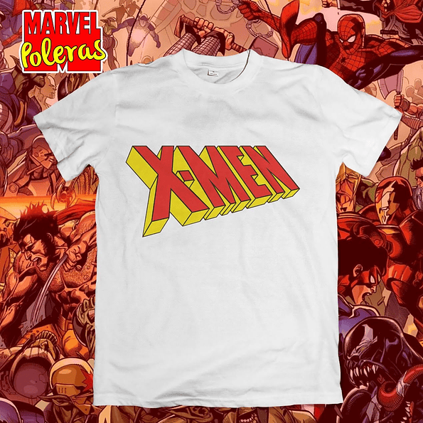 Polera X MEN | Colección Poleras Marvel 1