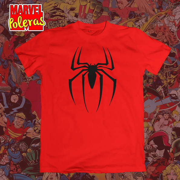 Polera Logo Spiderman Tobey Maguire | Colección Poleras Marvel 1