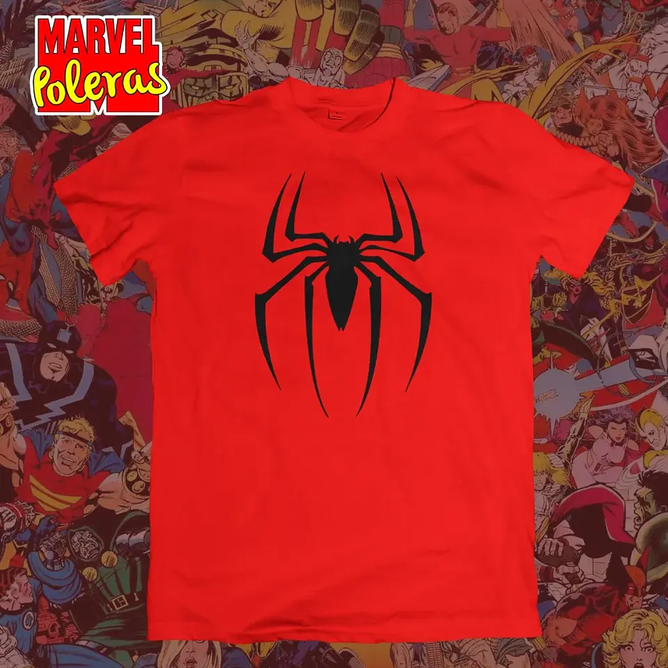 Polera Logo Spiderman Tobey Maguire | Colección Poleras Marvel 1