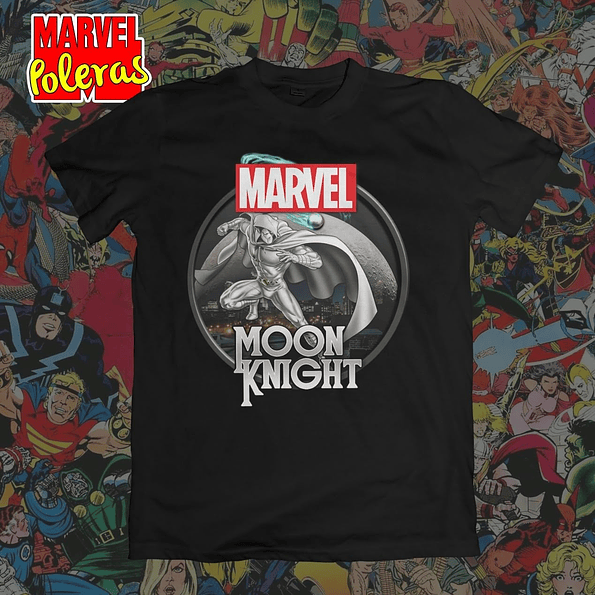 Polera Moon Knight | Colección Poleras Marvel 1