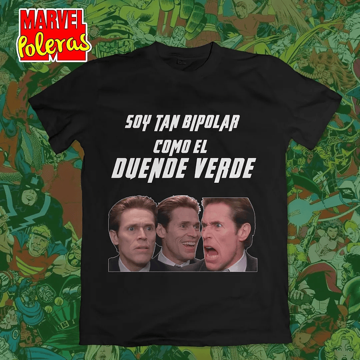 Polera Duende Verde | Colección Poleras Marvel 1