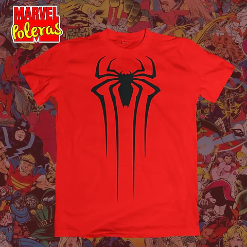 Polera Logo Spiderman Andrew Garfield