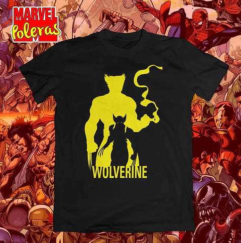 Polera Wolverine | Colección Poleras Marvel