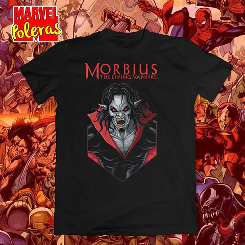 Polera MORBIUS | Colección Poleras Marvel
