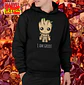 Poleron Canguro  I AM GROOT | Colección Poleras Marvel - Miniatura 1