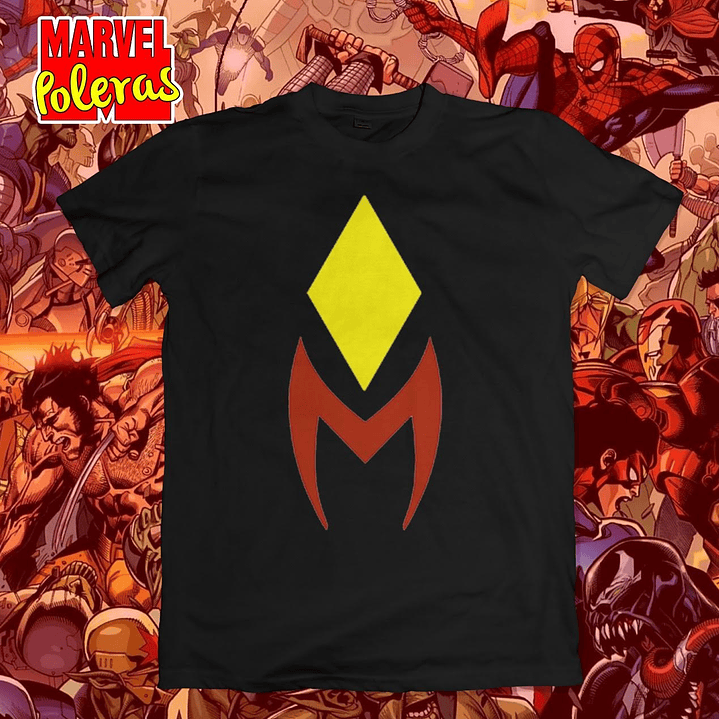 Polera Wanda y Visión  | Colección Poleras Marvel 1