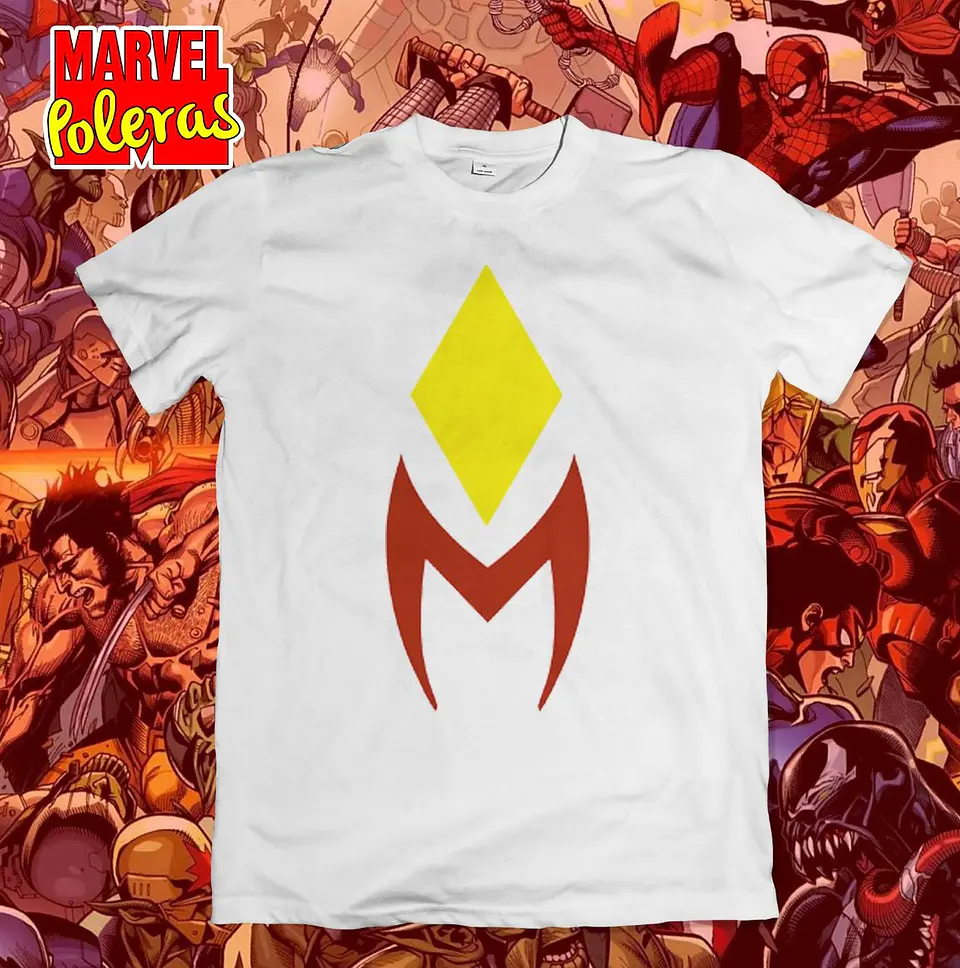 Polera Wanda y Visión  | Colección Poleras Marvel 2